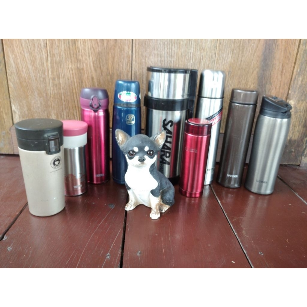 กระบอกน้ำสแตนเลสเก็บอุณหภูมิ Thermos/ Zojirushi / Tiger หลากหลายแบบ จากญี่ปุ่น