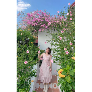 dress017- A little princess dress 👧🏻👑 ✨ เดรสแต่งระบายลูกไม้ 🎀