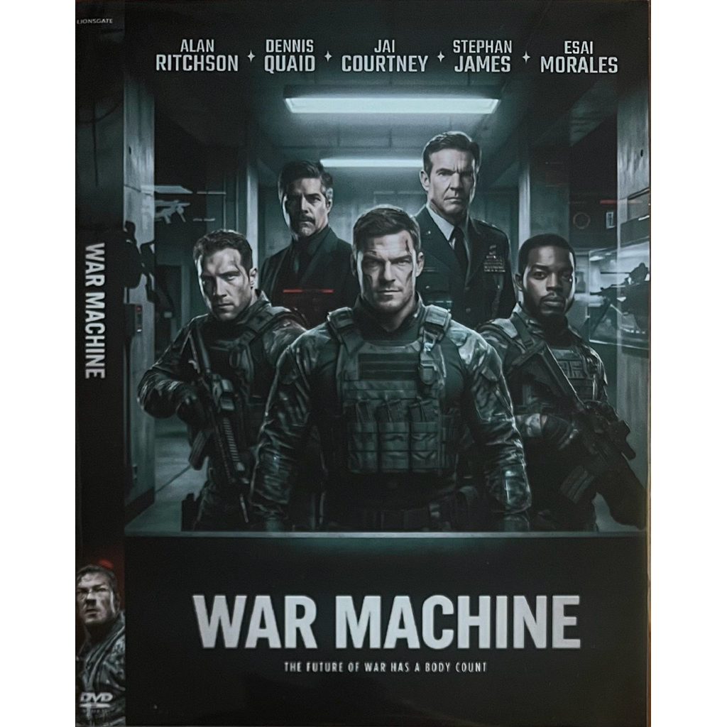 War Machine (2026, DVD)