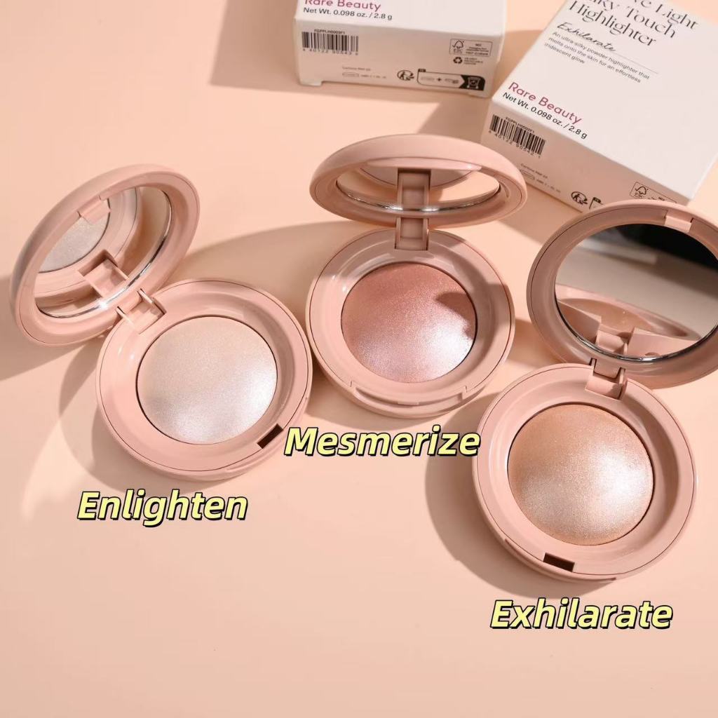 Rare Beauty Positive Light Highlighter 2.8g ไฮไลท์ ผิวโกลว์ ฉ่ำวาว เล่นแสง ของแท้ #Enlighten #Flaunt