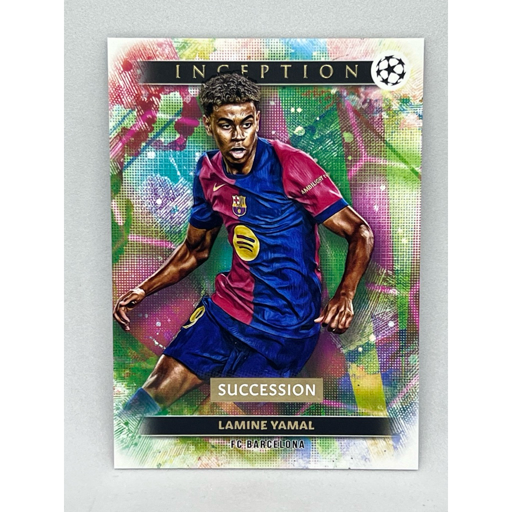 การ์ดฟุตบอล Topps Inception 2024 - 2025 Lamine Yamal Base