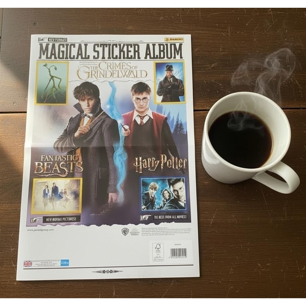 พร้อมส่ง no.181-204 Panini Sticker Fantastic Beasts and Harry Potter