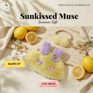 Teddy House : Sunkissed Muse Collection ชุดเสื้อผ้าสำหรับตุ๊กตา ขนาด 6 นิ้ว ต้อนรับซัมเมอร์ที่สดใส ของขวัญ น่ารัก