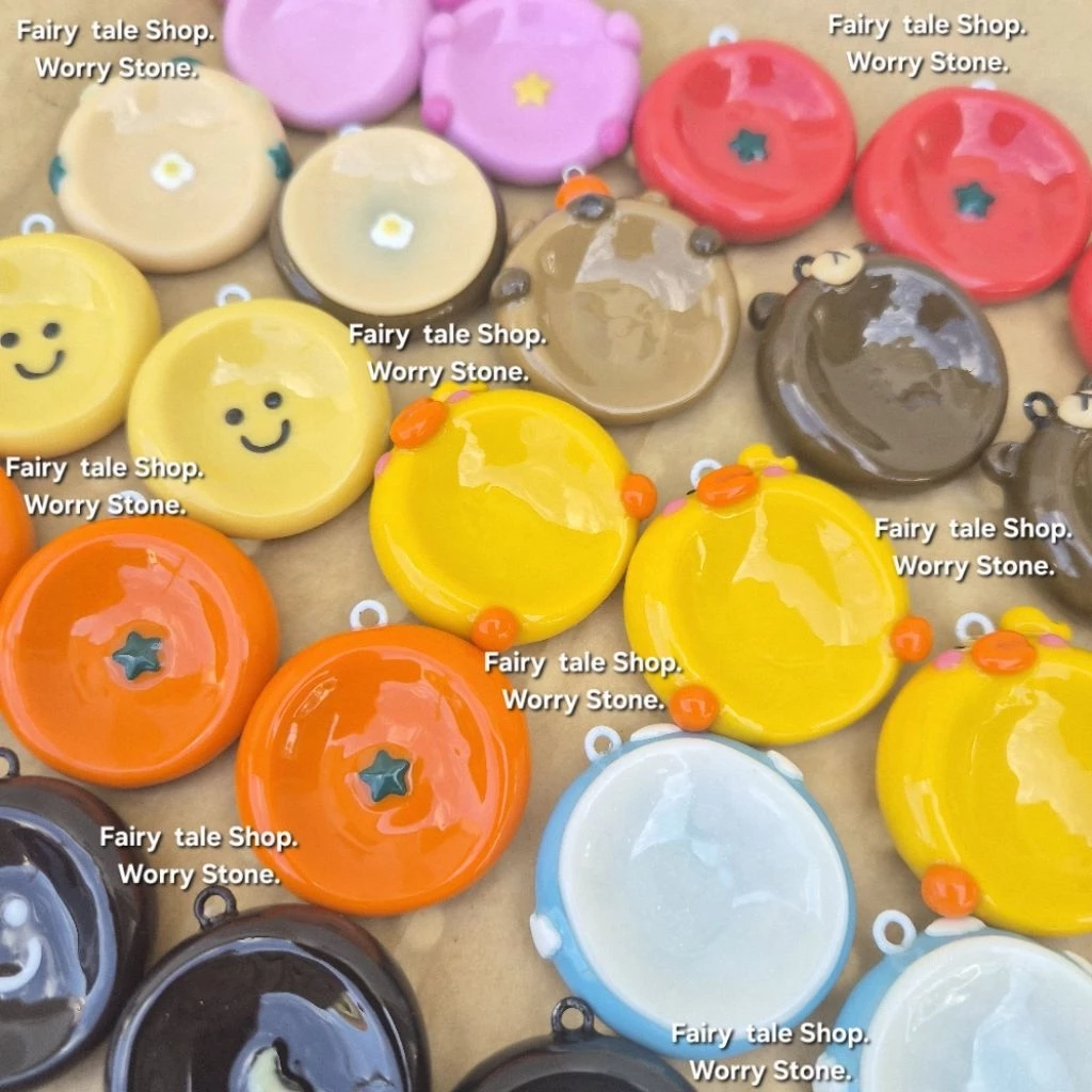 จัดส่ง​จากไทย​​ ❤️ Worry Stone Clay ❤️​ หินคลายกังวลดินปั้น งาน handmade