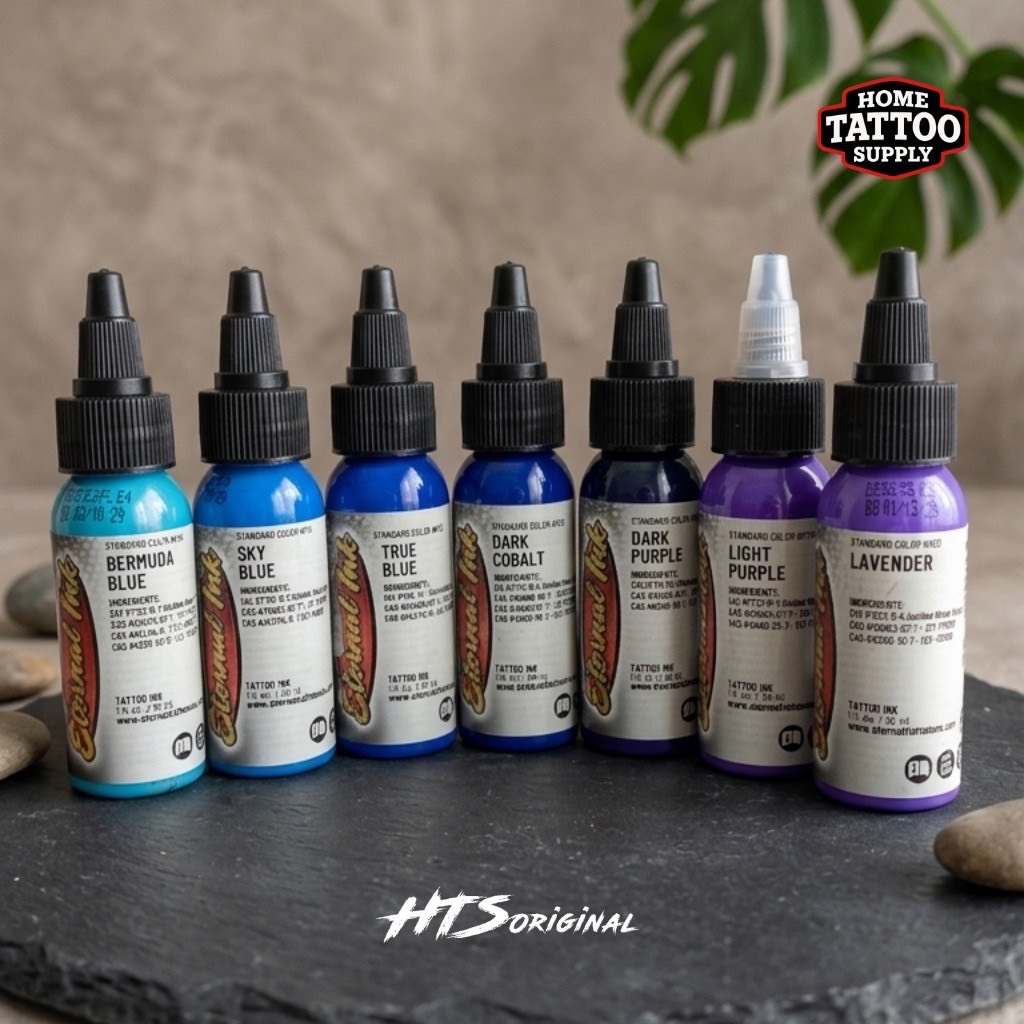 Eternal Ink Tattoo สีสักแท้ 1 ออนซ์ นำเข้า USA คุณภาพสูง สีสดไม่ดรอป