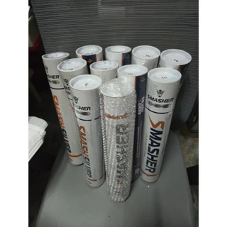 SMASHER SILVER ลูกแบด ขนห่านแท้ 100% ทนมาก ราคาดี speed 75/76 (ส่งทันที เร็ว)