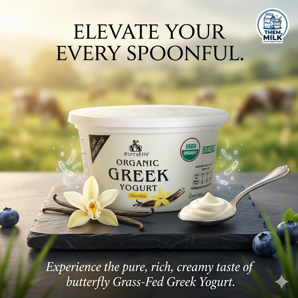Butterfly Greek Yogurt บัตเตอร์ฟลายกรีกโยเกิร์ต