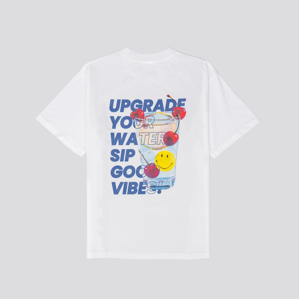 SMILEY® WHITE BERRY INTENSE RELAX TEE SHIRT — صورة 4