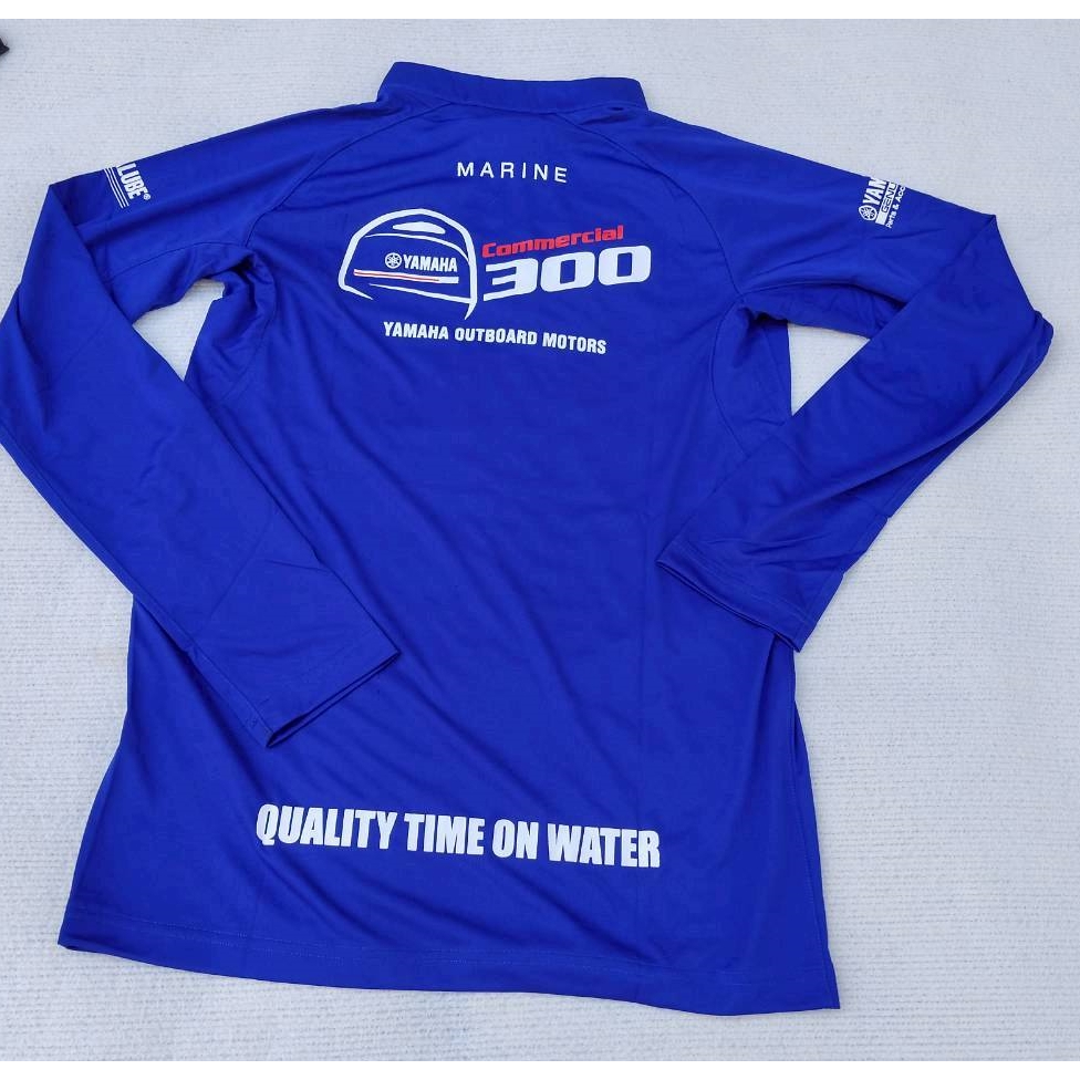 ของแท้ KELA Yamaha Marine Out Boards เสื้อคอซิบ ตกปลา แขนยาว ยามาฮ่า ของแท้ศูนย์ Genuine MOTOR SPORT