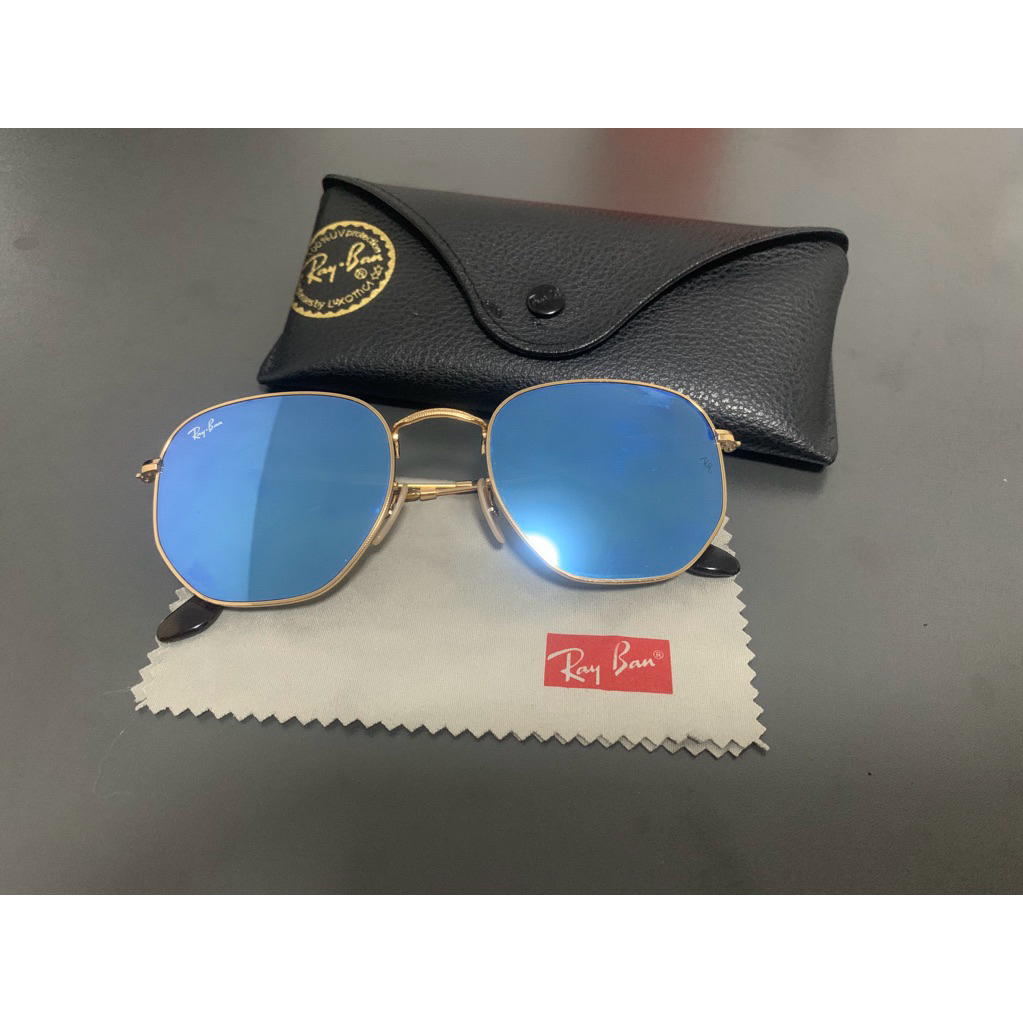 แว่นตากันแดด RAYBAN RB3548N 001/9O 54 มือสอง สภาพดี