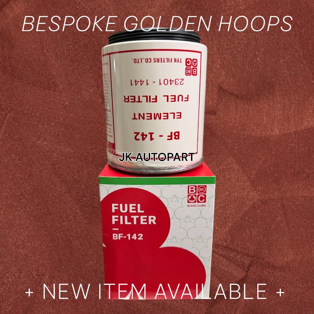 BC HINO BF-142 กรองโซล่าดักน้ำ JO5C JO8C JO8C-T K13D FB4J FF1J FL1J FM1J FM2J 23401-1440 FUEL FILTER