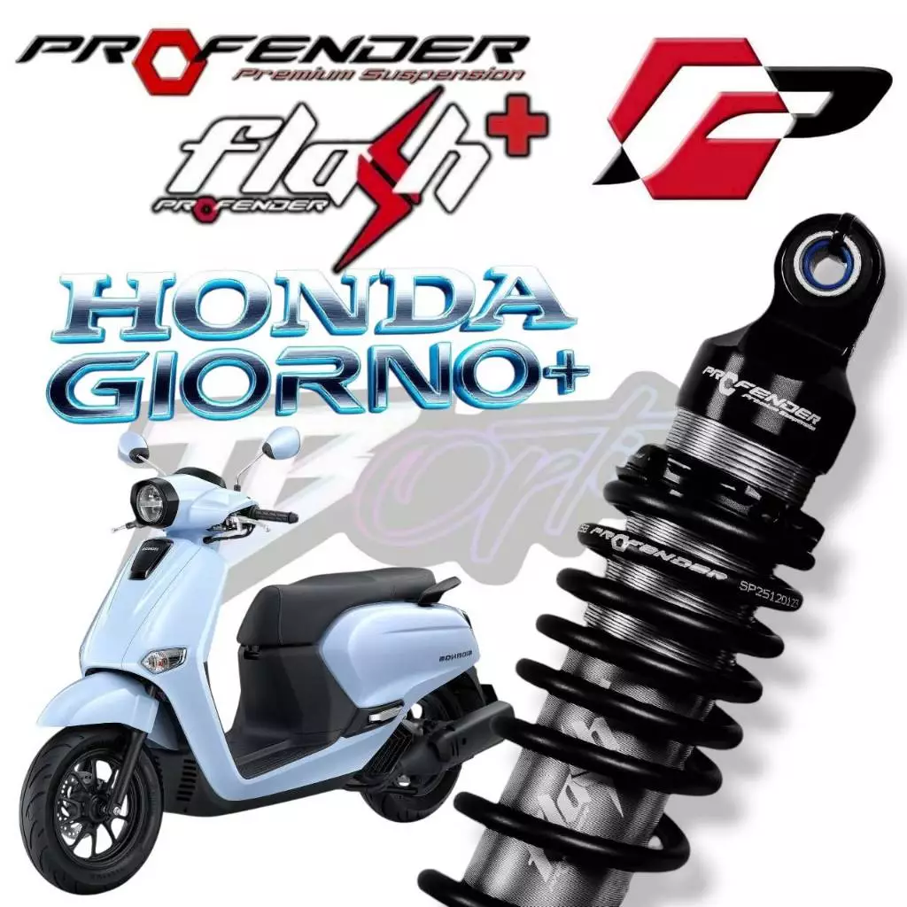[ ส่งฟรี ] โช้ค Profender Flash+ รุ่น Giorno+ / Lead125 / Grand Filano / Click125i 150i 160i / Fazzio thumbnail 3