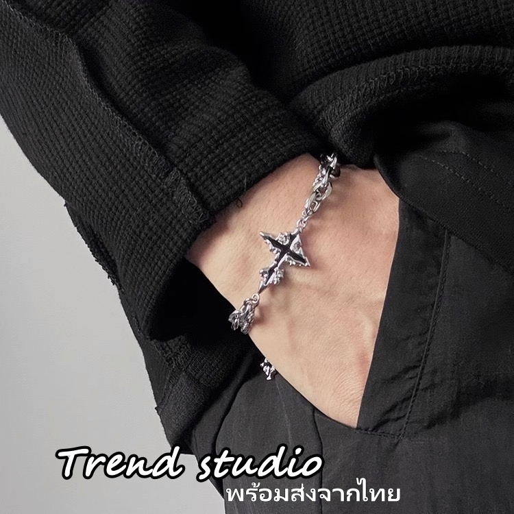 สร้อยข้อมือ Dark Cross คอลเลคชั่นสร้อยข้อมือแฟชั่น ผลิตจากสแตนเลส สามารถสวมใส่ได้ทั้งชายและหญิง