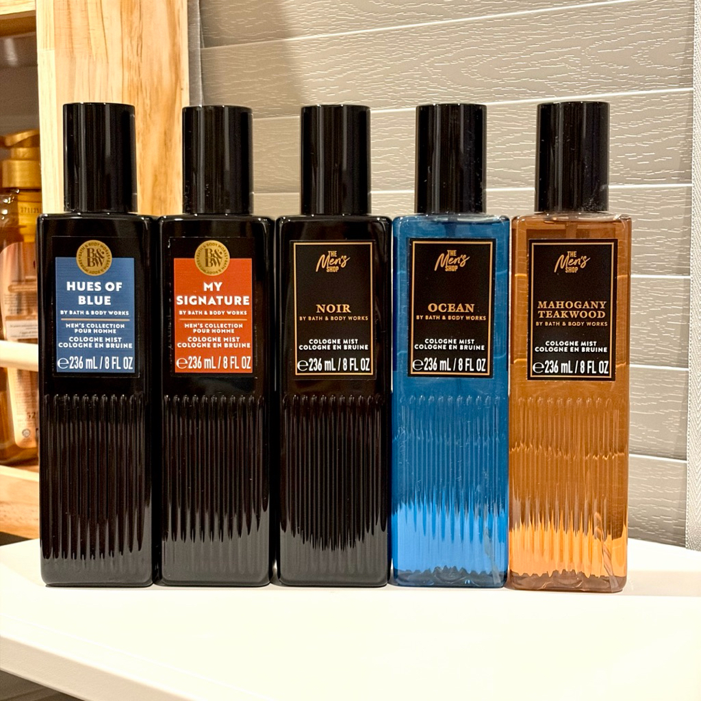 Bath & Body Works cologne mist cologne en Bruine สเปร์น้ำหอมฉีดตัวสำหรับผู้ชายขนาด 236 มล.