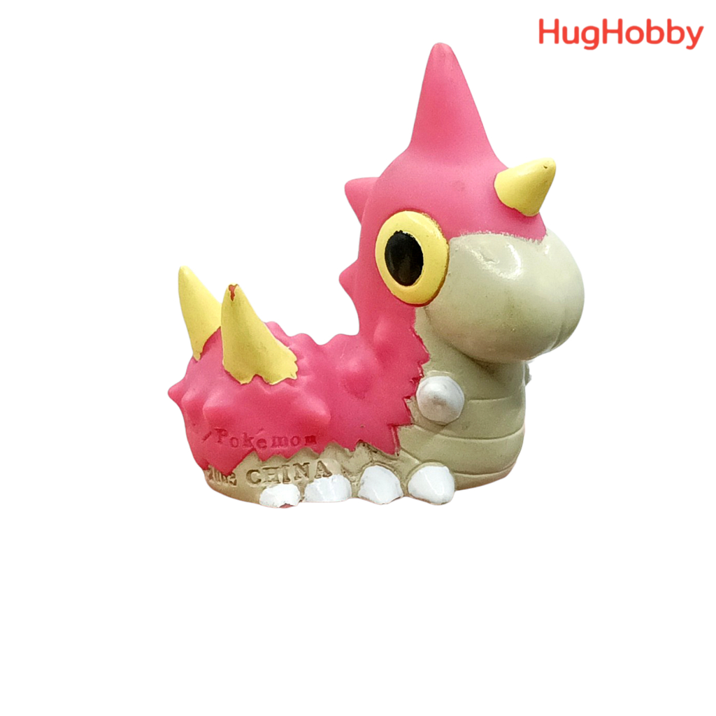 [มือ2] งานเก่าญี่ปุ่นปี 2003 ฟิกเกอร์สวมนิ้ว โปเกมอน "Wurmple" Pokemon Kids Advance 3 งานแท้ Bandai 