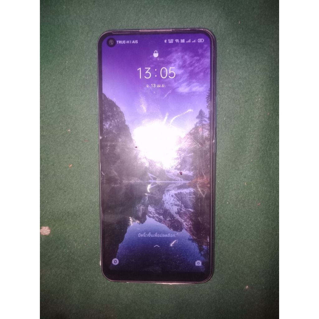 realme c17 สีฟ้า 4/64 มือสอง สภาพดี