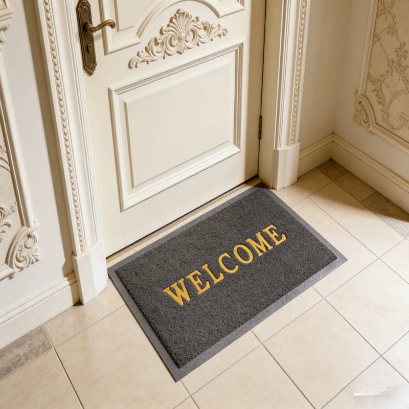 พรมเช็ดเท้า พรมขนนุ่ม ผ้าเช็ดเท้ามินิมอล นุ่มสบายเท้า ลาย Welcome ขนาด40x60 ซม รูปที่ 7