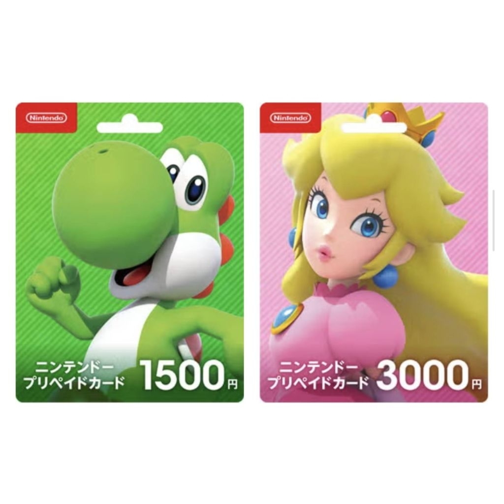 บัตรเติมเงิน Eshop Nintendo Japan โซนญี่ปุ่น ขั้นต่ำ 100เยน