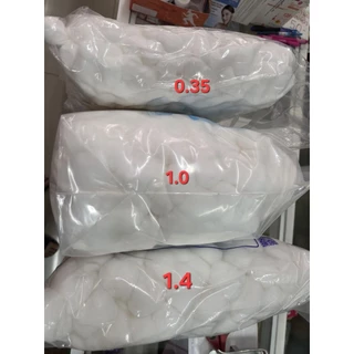 สำลีก้อน ห่อใหญ่ 450g Clinix / Pure White ปราศจากสารเรืองแสง