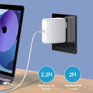 อะแดปเตอร์โน๊ตบุ๊ค Mac air/pro Charger 45/60/85W Mag 2 T-Tip 13 inch 2012-2017 A1398 Power Adapter