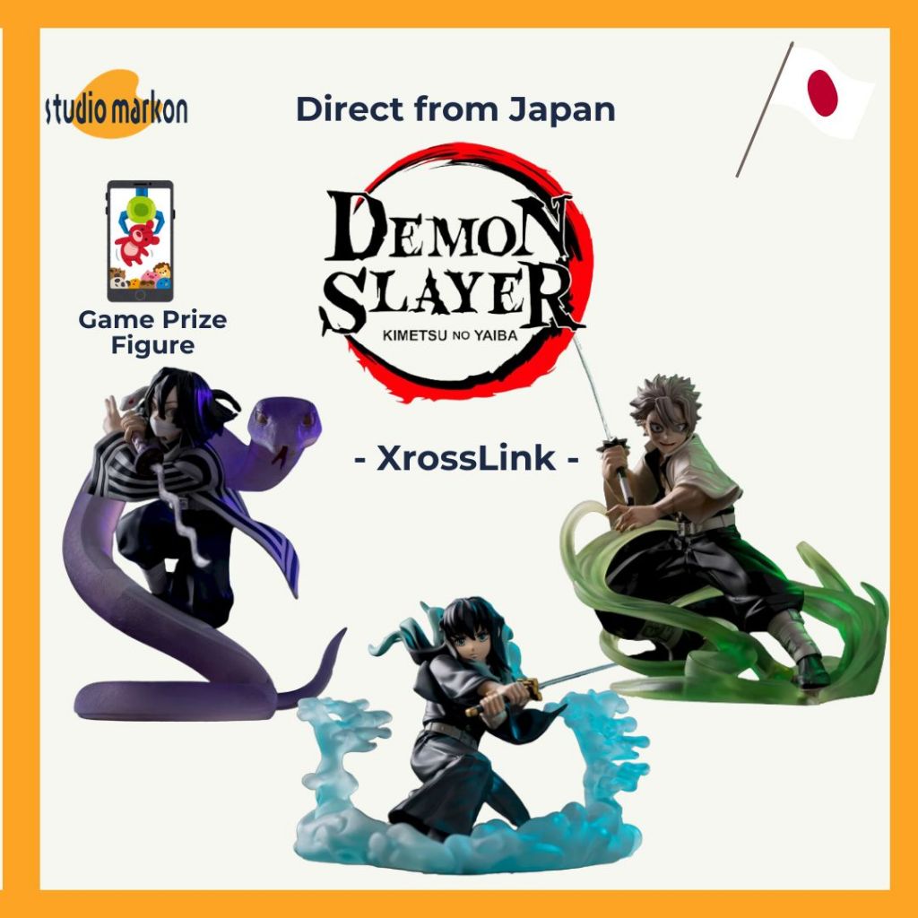 SEGA Demon Slayer ""XrossLink”” Obanai Iguro / Muichiro Tokito / Sanemi Shinazugawa Figure 20260410 