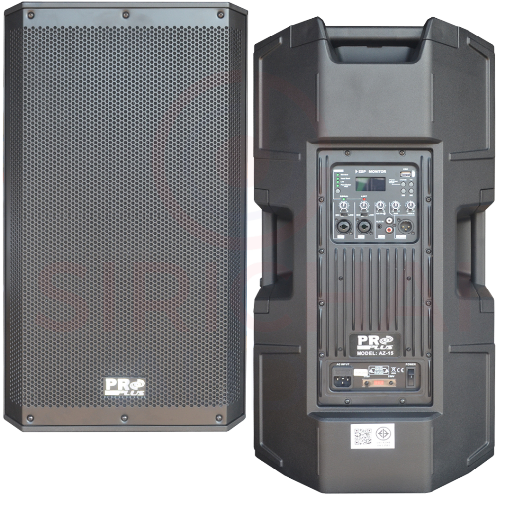 ลำโพงACTIVE 15นิ้ว PROPLUS รุ่น AZ15 (700วัตต์ Class-D ระบบDSP)