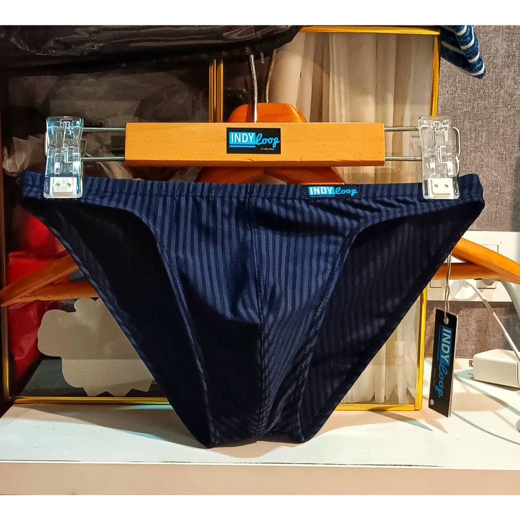 Indy Loop Underwear กางเกงชั้นใน ผ้าSpandex แบบบิกินี  ระบายอากาศได้ดี  แฟชั่นสําหรับผู้ชาย เน้นความเซ็กซี่ในแบบคุณ