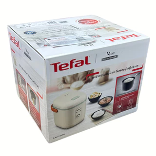 TEFAL หม้อหุงข้าว Mini รุ่น RK1724T0 สีครีม / เขียว และรุ่น RK1721T0 สีขาว / ม่วง ความจุ 0.4 ลิตร 220 วัตต์