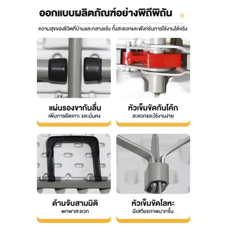 โต๊ะพับได้ โต๊ะแคมป์ปิ้ง โต๊ะอเนกประสงค์ โต๊ะพับสนาม พกพา ใช้ในบ้าน ใช้มาขายของตลาดนัดและปิกนิค