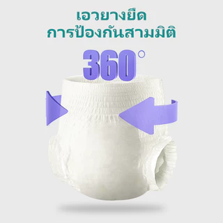 Sumikko ผ้าอ้อมผู้ใหญ่ ซึมซาบเร็ว จัดส่งเร็ว ใช้ได้ทุกเพศและเปลี่ยนได้ง่าย M/L/XL (1 แพ็ค/10 ชิ้น) แบบกางเกง ใส่ง่าย นุ่