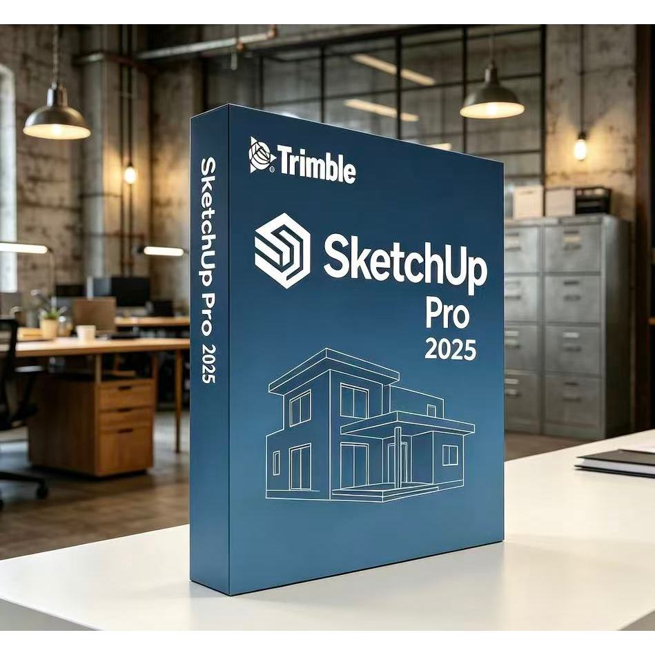 Sketchup Pro 2025 + ฟรี V-Ray 7 โปรแกรมออกแบบบ้านสำหรับ Windows และ Mac