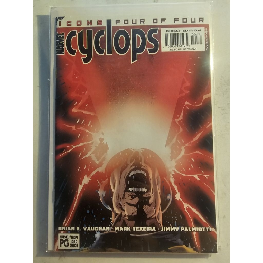 Icons: Cyclops #4 (2001) classic cover