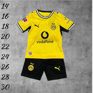 ชุดฟุตบอลชุดกีฬาเด็กเสื้อพร้อมกางเกงผ้านิ่มเย็นใส่สบายขนาดไซร้เด็ก1ขวบถึง13ขวบ