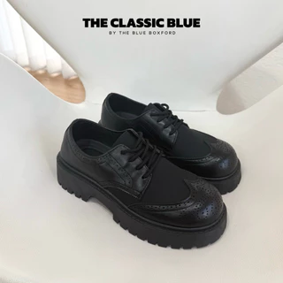 (พร้อมส่ง) The Classic blue - Wondo wingtip shoes รองเท้าหนัง - ไซส์ใหญ่สุด 44 ยาว 27.5 ซม.
