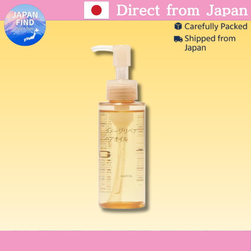 【ตรงจากประเทศญี่ปุ่น】น้ำมันบำรุงผม MUJI Damage Repair Hair Oil ฟื้นฟูผมเสีย เงางาม