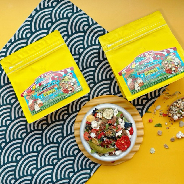 ✨ร้าน Hamster Cafe' อาหารแฮมสเตอร์ ดอร์เมาส์ แฮมคาเฟ่ 200 กรัม ทานได้ทุกสายพันธุ์