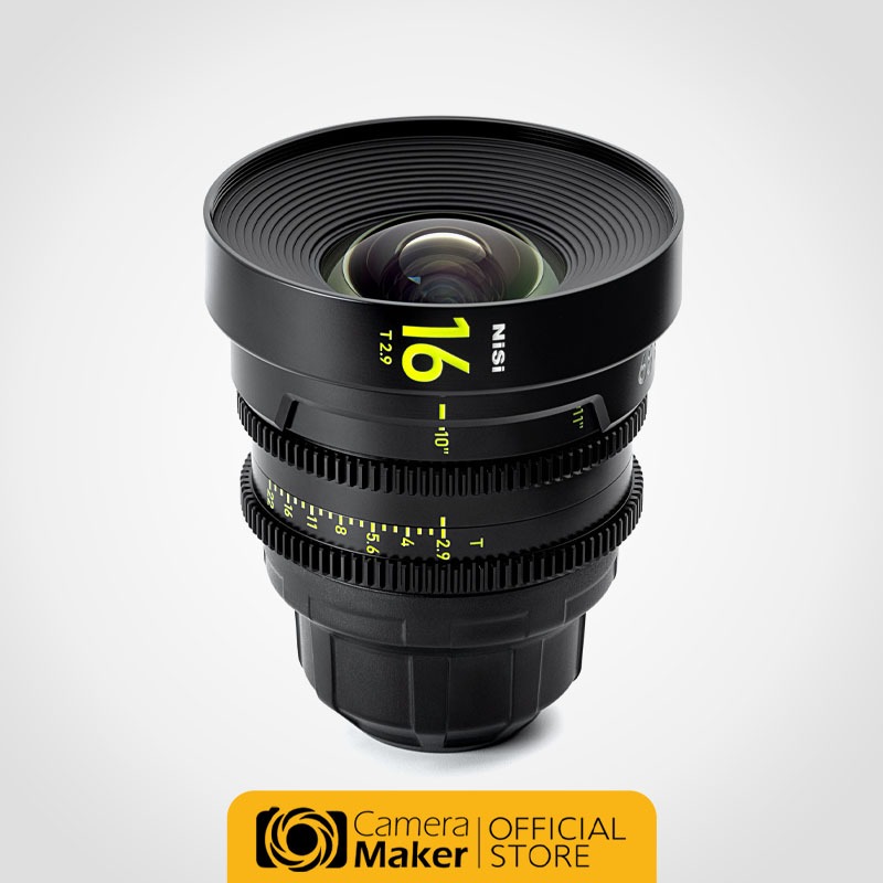 NISI 65 PRIME 16MM T2.9 LARGE FORMAT CINEMA LENS [PL] เลนส์สำหรับถ่ายภาพยนตร์ (ประกันศูนย์)