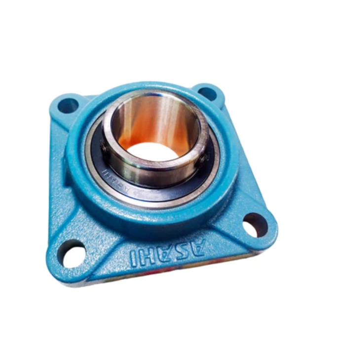 (ราคาต่อตลับ) ASAHI UCF207-20 1.1/4 นิ้ว ชุดติดตั้งหน้าแปลนสี่เหลี่ยมจัตุรัสพร้อมสกรูตัวหนอน รูทรงกร