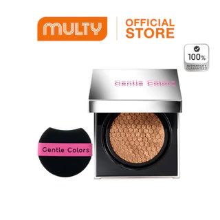 Gentle Colors AI Glow Cushion SPF50+ PA++++ 10g.คุชชั่นโกลว์เบลอผิว โกงผิวโกลว์สวยไม่หยา กันน้ำ กันเหงื่อ ติดทน 12 ชม.