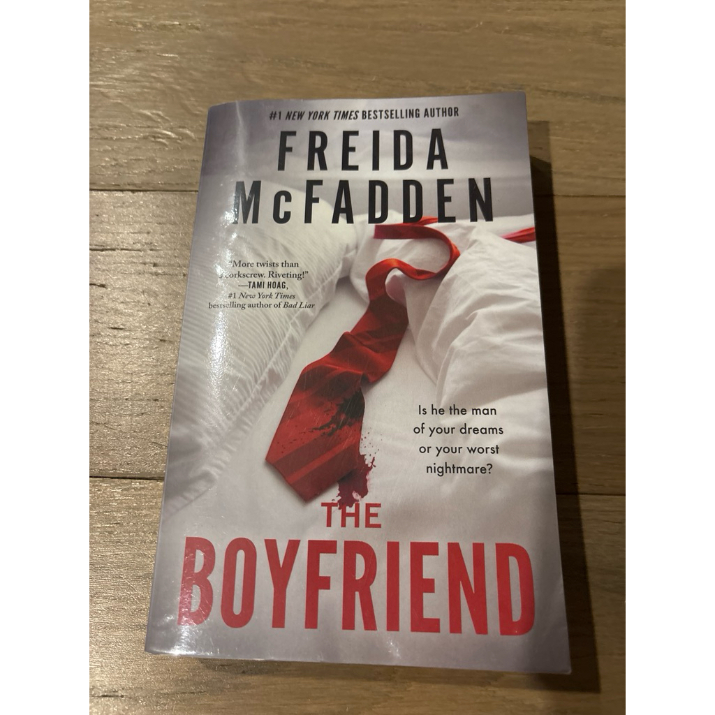 The Boyfriend by Freida McFadden หนังสือภาษาอังกฤษ มือหนึ่ง มีปก
