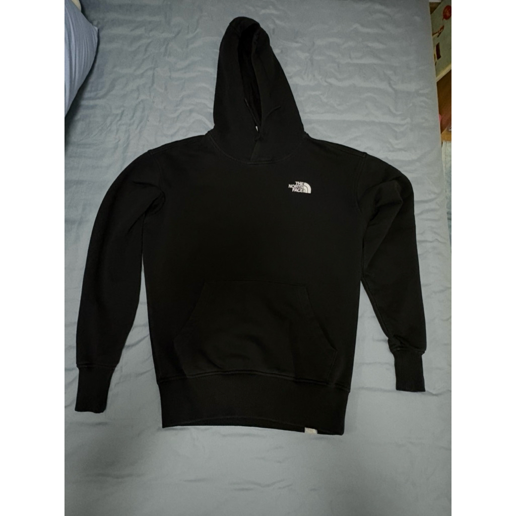 เสื้อสเวตเตอร์ มีฮู้ด สีดำ TNF มือสอง ของแท้