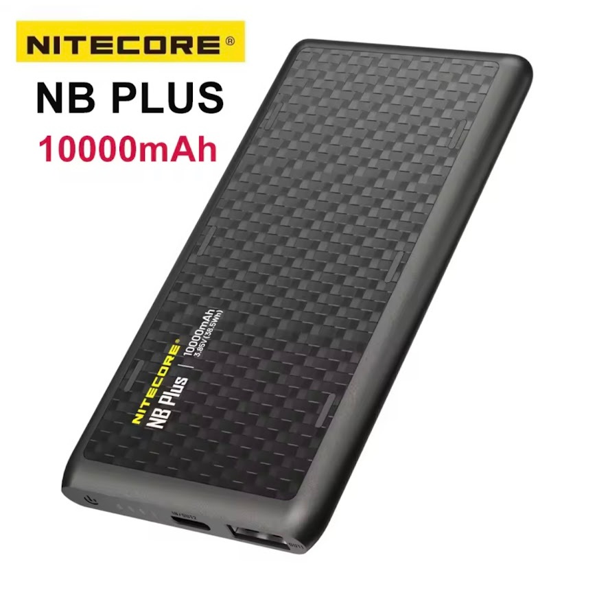 ไฟฉาย NITECORE NB Plus IPX7 กันน้ำ 22.5W USB-C Fast CHARGE  ภายนอก PD QC3.0 155g