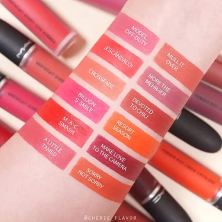 MAC Powder Kiss Liquid Lipcolour Full Size 5ml #988 #991 #997 #998 / Liquid Lip Matte Banyak warna