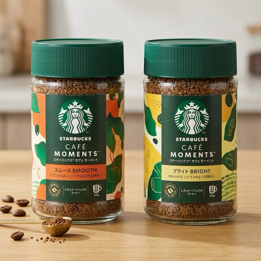 พร้อม​ส่ง​ใน​ไทย​ Starbucks Cafe Moment Smooth (65 g) กาแฟสำเร็จรูป พร้อมชงจากสตาร์บัคส์ญี่ปุ่น
