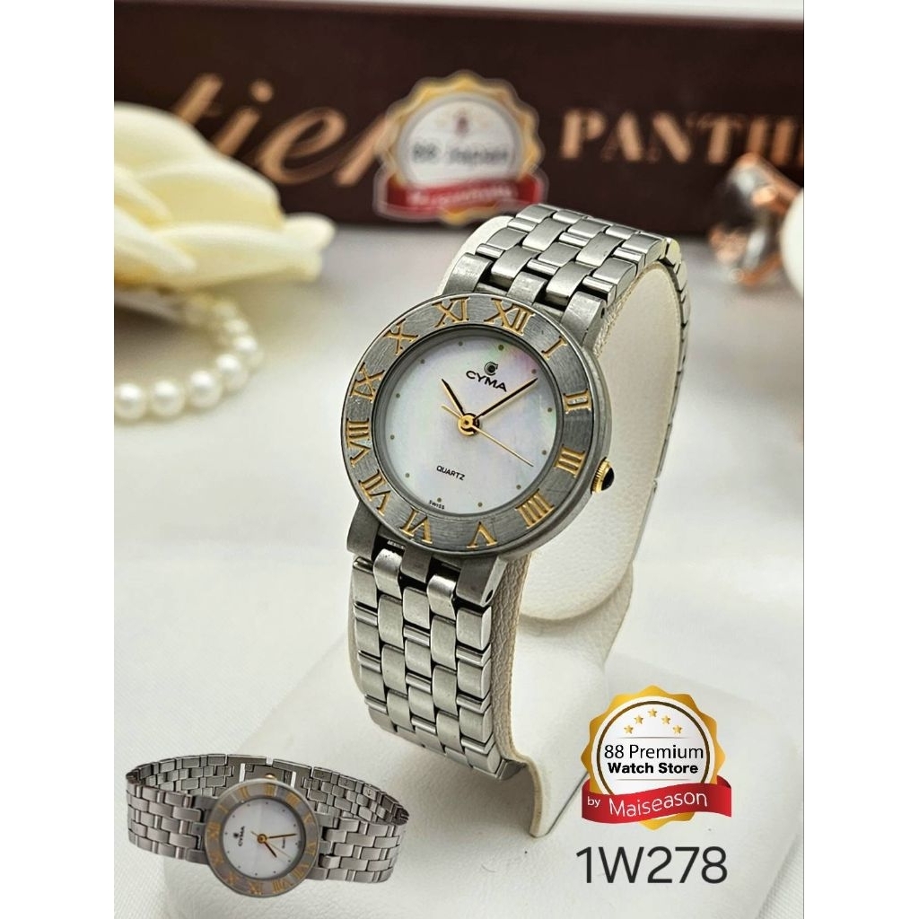 ⌚️CYMA SWISS MADE | SWITZERLAND🇨🇭 นาฬิกาคลาสสิกจากสวิตเซอร์แลนด์ ดีไซน์เรียบหรูเหนือกาลเวลา มือสองสภ