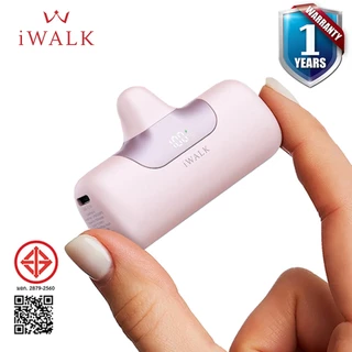 [ของแท้/ประกัน1ปี] iWALK LinkPod 5 แบตสำรองไร้สาย Type-C 5500mAh ชาร์จเร็ว 22.5Wรองรับ iPhone 17/16/15,มือถือแอนดรอย์