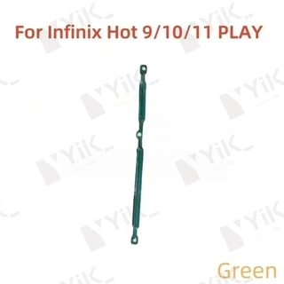 สําหรับ infinix Hot 9 10 11 Play Power volume ปุ่มด้านข้าง Flex Cable Keys ปุ่มปิดระดับเสียงปุ่มขึ้นและลงด้านข้างอะไ