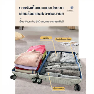ถุงสูญญากาศ การบีบอัดด้วยตนเอง คุณภาพสูง ใช้ซ้ำได้ ประหยัดพื้นที่ ถุงบีบอัดสูญญากาศ