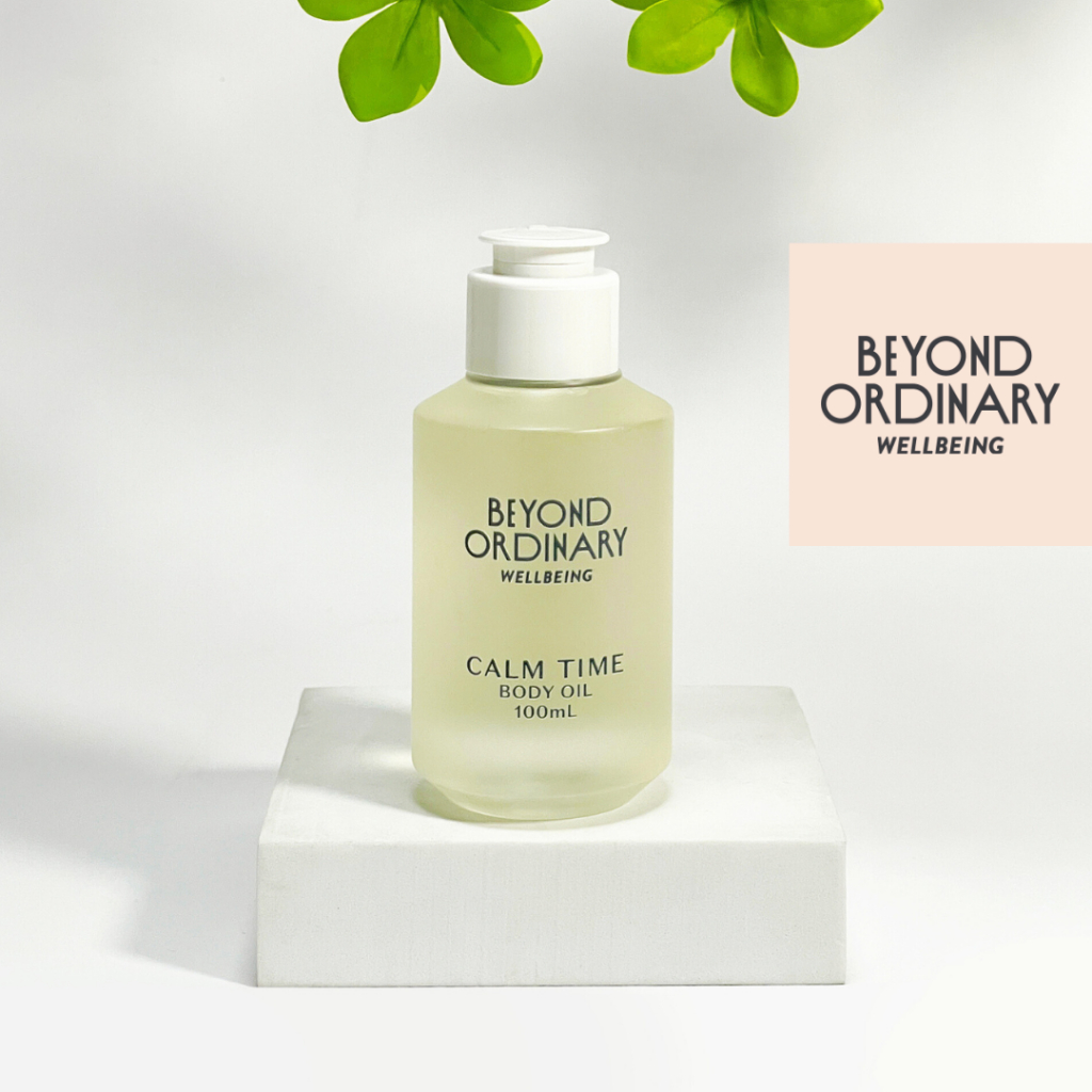 [ส่งฟรี] CALM TIME Body Oil 100ml บอดี้ออยล์ ออยล์ทาผิว Travel Size ออร์แกนิค กลิ่นมะลิส้ม ผิวนุ่มชุ่มชื้น