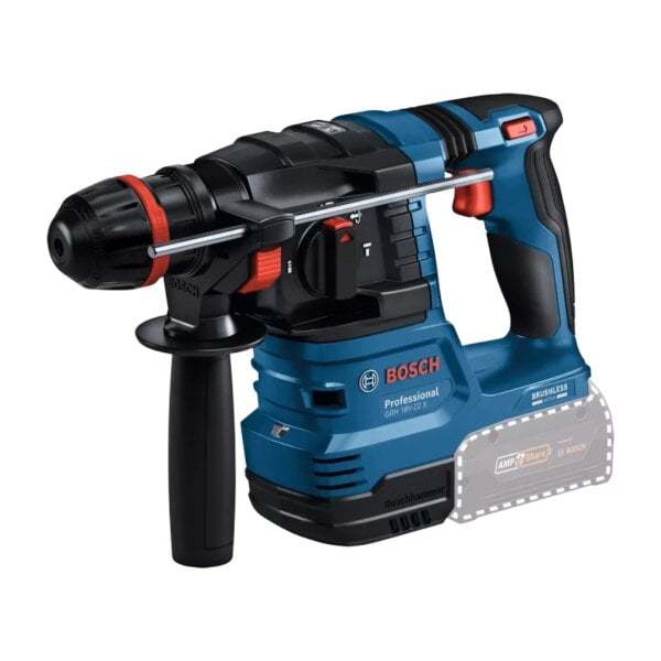 BOSCH สว่านโรตารี่ไร้สาย GBH 18V-22 X ขนาด 22 มม. 18V มอเตอร์ Brushless